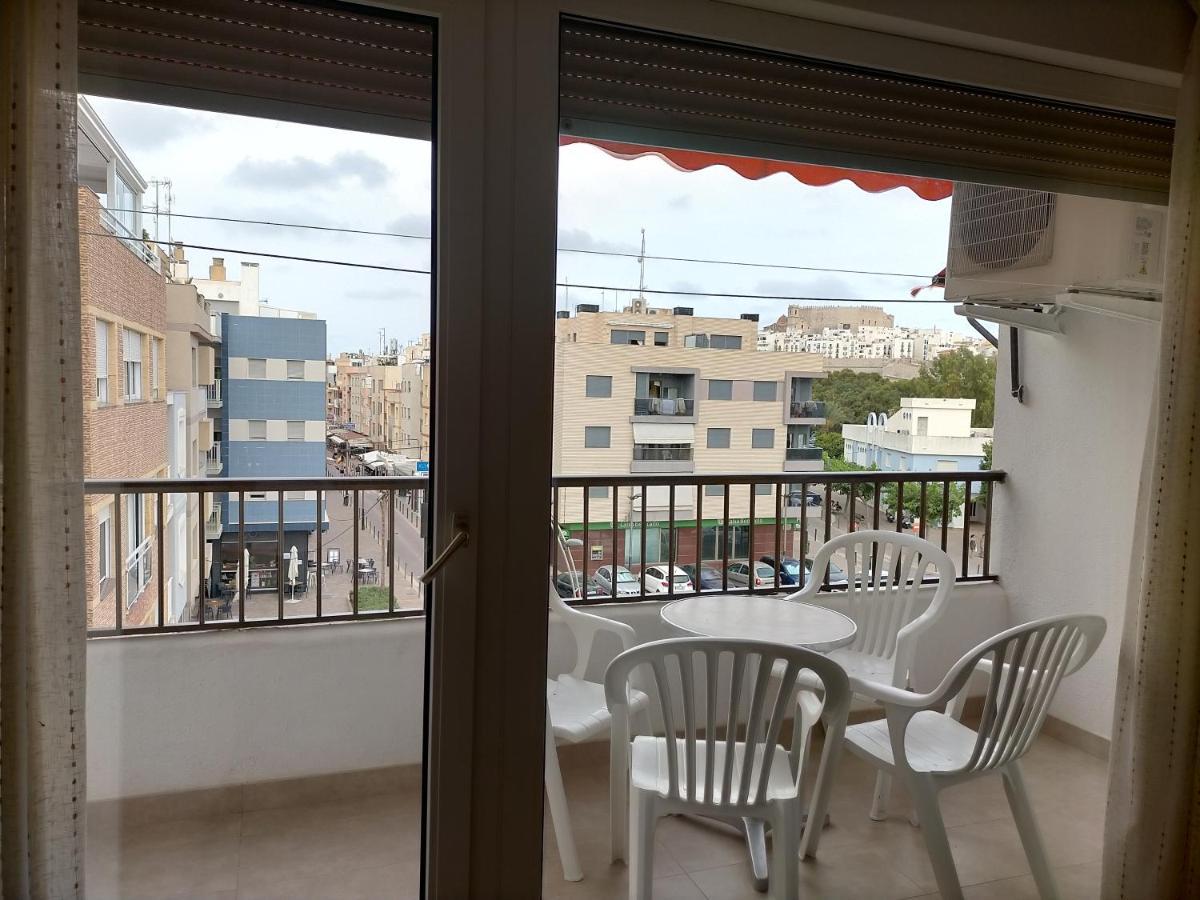 Apartamento Con Aire Acondicionado De Tres Dormitorios En El Centro Y Junto A La Playa Peniscola Exterior photo